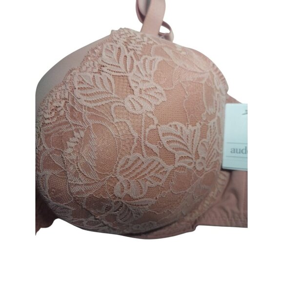 Auden Lace Balconette Bra 46DD Lightly Lined Underwire Adjustable Straps, NWT - Picture 7 of 9